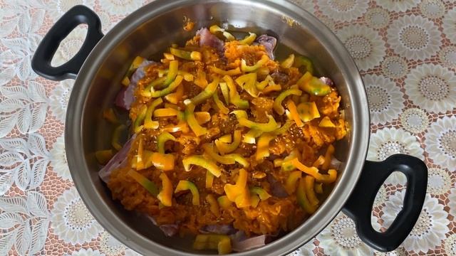 Рыба в томате с морковью и луком//Ленивые голубцы с перепелиным фаршем и капустой смотреть онлайн