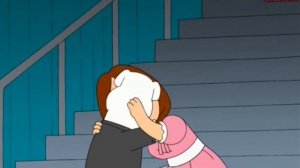 Гриффины - Мег и Брайан целуются