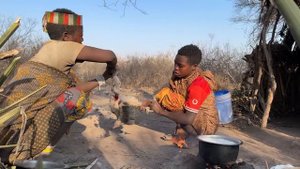 Hadzabe Tribe | See How Hadzabe Catch And Eat Their Food