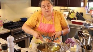 Making Chicken Pot Pie - Bisquick Topping