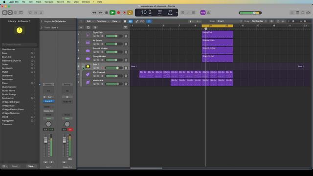 Как сделать фонк в Logic Pro? | How to make Phonk in Logic Pro? | Tutorial