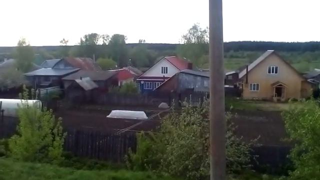 Как выглядит моё село с крыши. смотреть онлайн