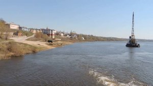 Установка причала в Касимове