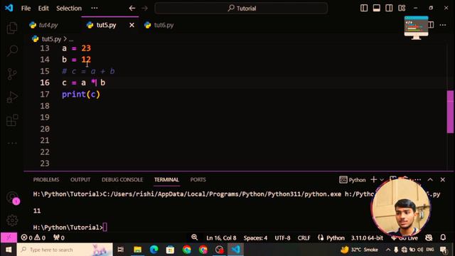 Operators in Python | Arithmatic Operator