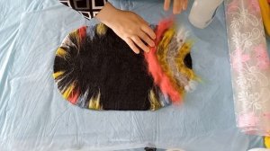 YÜNDEN KEÇE SAKSI YAPTIM | Keçe Saksı Yapımı-Islak keçe Tekniği