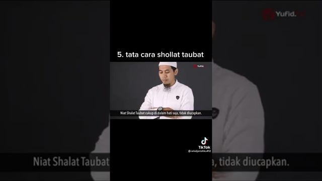 cara sholat taubat yang benar