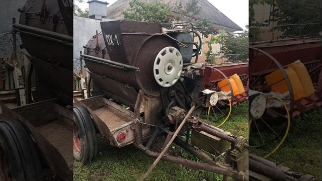 Гарбузовий комбайн СГК-1 смотреть онлайн