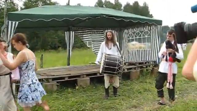 Волынка на Славянском празднике