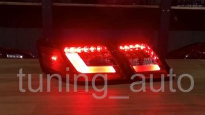 Задние фонари стоп сигналы Toyota Camry 40 06-11г Красно-Белые Vland Toyota Camry 40