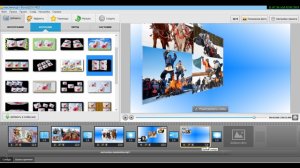 Создание музыкальное открытки в ФотоШОУ PRO. Коллажи и переходы