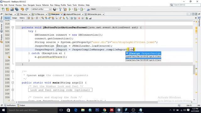 Java Project: Book Information System - Java Report using Jasper report - 7 смотреть онлайн