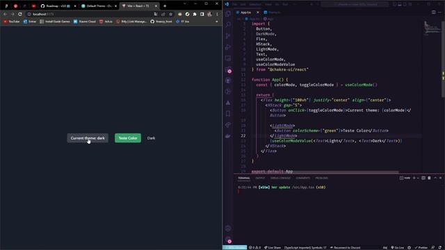 Como customizar temas e componentes no Chakra UI смотреть онлайн