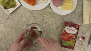 Ролл пшеничный. Пицца на сковороде.