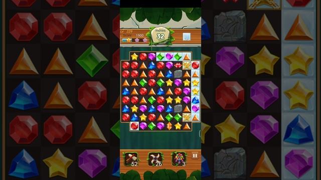 Jewels Jungle ? Level 229 ⭐⭐ 2021 - Jewels & Gems Match 3 Puzzle no Booster ? Android Gameplay ✅ смотреть онлайн