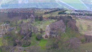 Historic Scotland sights filmed with a drone