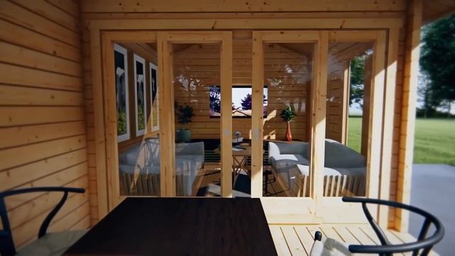 Видео обзор Беседка из минибруса БС 045 смотреть онлайн