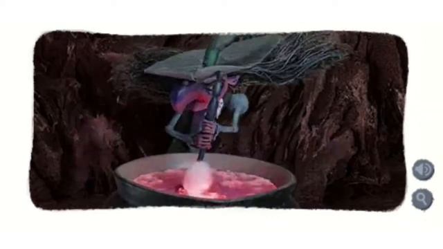 Ведьма на хэллоуин 2013 Doodle смотреть онлайн