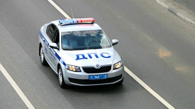 Сирена русской полиции.