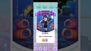 My talking Angela Halloween dance party