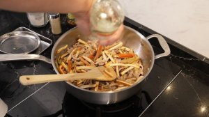 升級版【榨菜肉絲麵】加埋豆腐乾同埋冬菇 | Stir-fried Pork with Mustard Tuber & Tofu Noodle