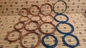 Ремкомплект цилиндра подъема кузова HOWO (71901530)