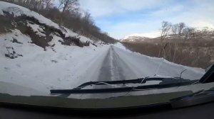 Дорога на рудник БАРАНЬЕВСКИЙ  Камчатский край