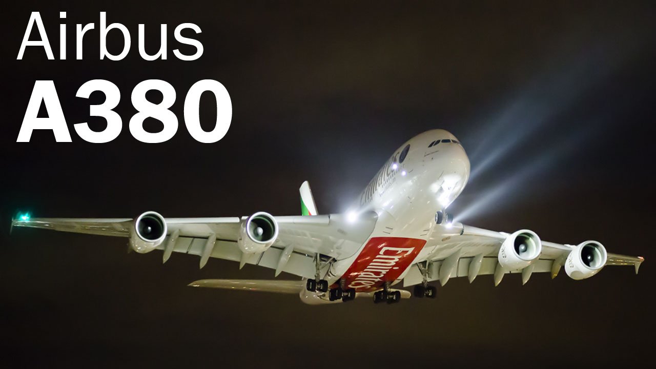 Airbus A380 - самый большой пассажирский лайнер в мире