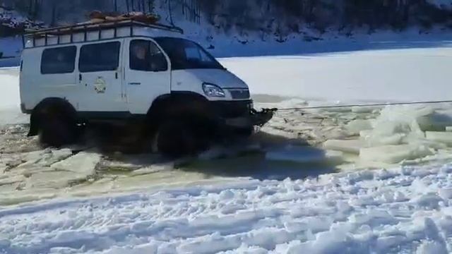 СВЯТАЯ РУСЬ. Забайкальский край. Переход по зимнику. смотреть онлайн