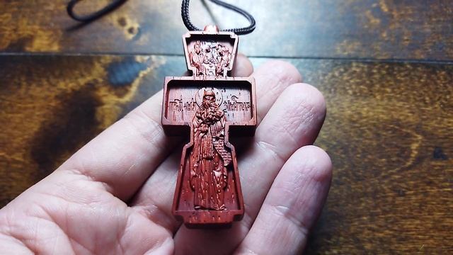 Поморский крестик из дерева падук смотреть онлайн