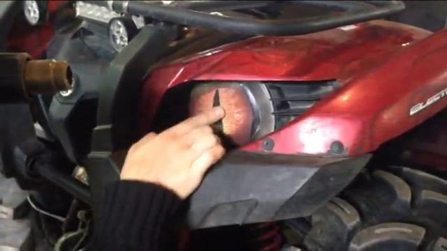 Наклейки на фары квадроциклов в виде глаз от 'Gorilas' смотреть онлайн