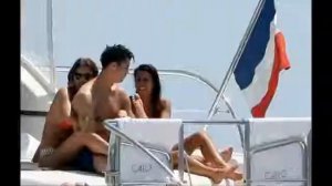 Cristiano Ronaldo On Summer Vocation In Saint Tropez With His gf 2012 part 01