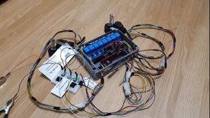 Тестирование блока открытия заслонок климат-контроля на Ардуино, для Пежо-508