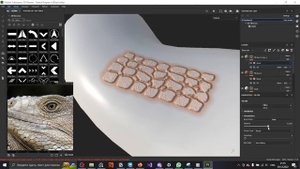 Полупроцедурная чешуя | гайд | Substance painter
