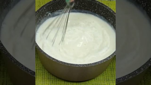 Заварной крем со вкусом сгущённого молока