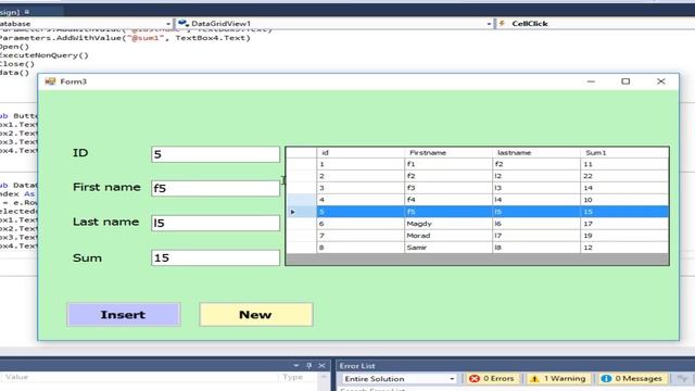 VB.NET insert update delete search using access database and print datagridview (WITH CODE) смотреть онлайн
