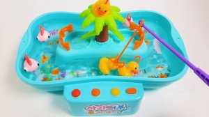 Water fishing toy funny duck and fishㅣTOCTOCTOY