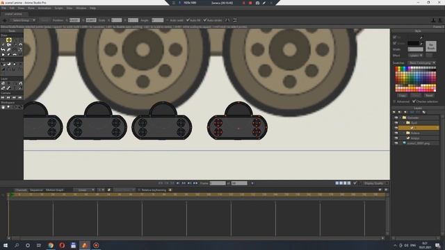 Как нарисовать танк ГРЕНАДЕР Speedpaint. Как сделать анимацию МУЛЬТИКИ ПРО ТАНКИ | Semaloon risunki
