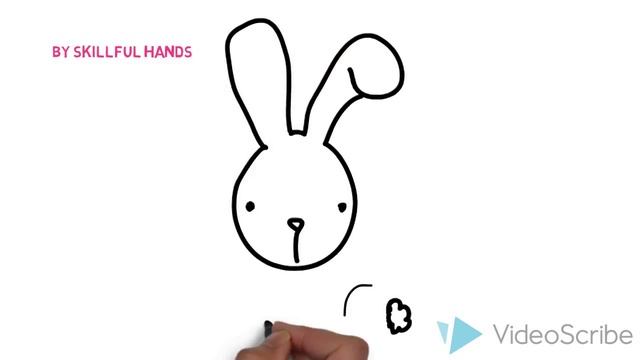How to Draw a bunny (for Kids) / Как нарисовать зайчика (Для детей)