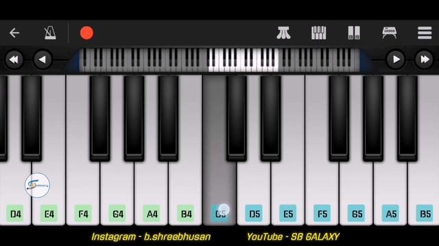 Goa Beach On Piano | Goa Wale Beach Instrumental | Easy Piano Tutorial