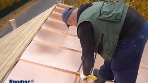 Монтаж медной кровли