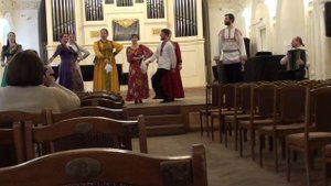 "Матушка Россия"  слова В. Рубченко, музыка Ю. Воронищев; исполняет ансамбль "Татьянин день"