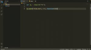 How to Open and Read Files in Nodejs Using fs Module | 2022