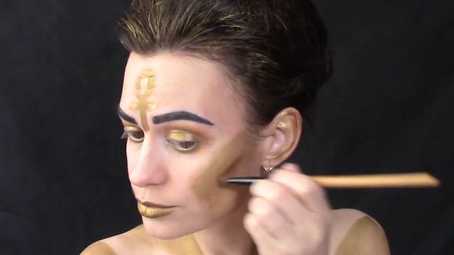 Креативный макияж вдохновленный фараонами Древнего Египта смотреть онлайн
