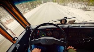 про старый  KAMAZ 6520  Russian Heavy Truck вариант 2