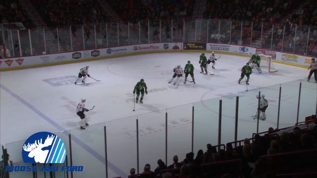 2nd Period Highlights Brought to you by MJ Ford Moose Jaw (3) - смотреть онлайн