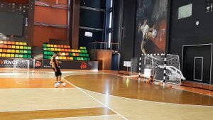 Тренировка вратарей