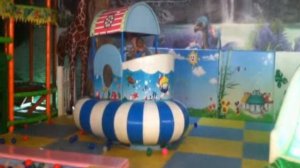 Посещение Еврасик Парка | Надувной динозавр