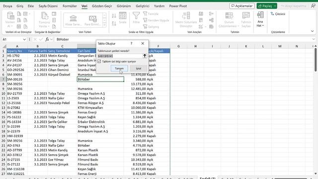Excel ve Sorgu Ekranlarındaki Doldur Özelliğinin Kullanımı-913.video | Ömer BAĞCI смотреть онлайн