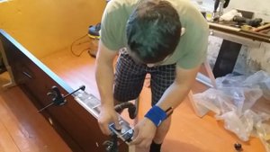 Врезка петель шаблоном Фарида