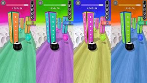 Going Balls New Update: 4x Super Ball Speed Run Gameplay Android,iOS Walkthrough SP058TDDQ